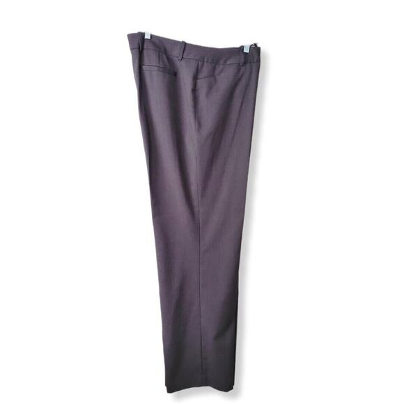 Tahari Women Suit Dress Pant Gray 16 Stretch Straight Leg Career Modern Neutral - Picture 9 of 15